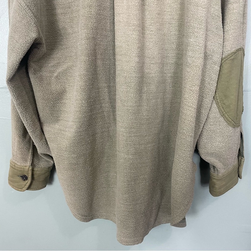 Free People Ruby Shirt Jacket In Jaded Green Button Down Women’s Size Large - Picture 10 of 12